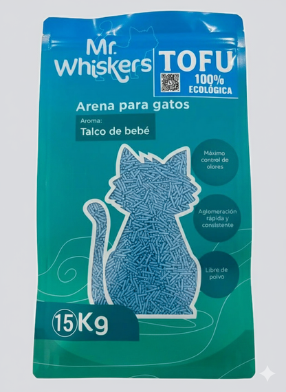 arena sanitaria mrwhiskers 15 kilogramos